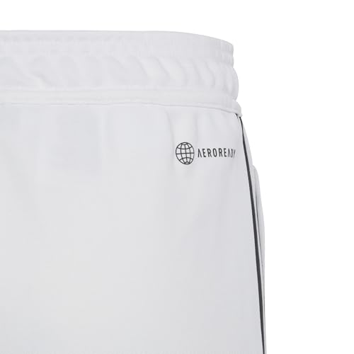 Tiro 23 League Track Pants for Girls - Large, White