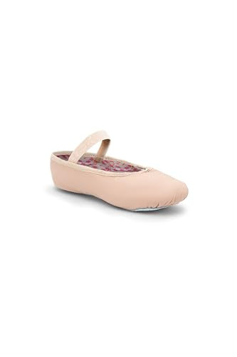 Leather Daisy Ballet Shoes for Toddlers - Ballet Pink, Size 8.5 W