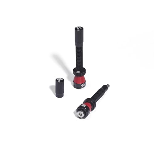 Reserve 50mm Fillmore Tubeless Bike Valve Pair for Road, Mountain & Cyclocross Wheels - 20 pollici