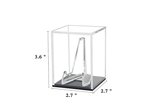 Championship Ring Display Case - 2.7 x 2.7 x 3.5 Inches, UV Protection
