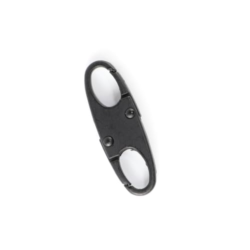 12-Pack S-Shaped Carabiner Clips - Durable Alloy Snap Hooks for Keys & Outdoor Use