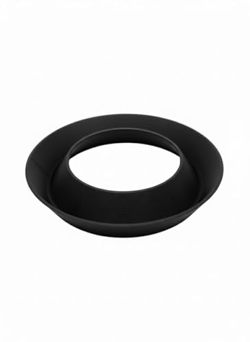 Stackable Bowling Ball Display Stand - Durable Plastic Holder, Black