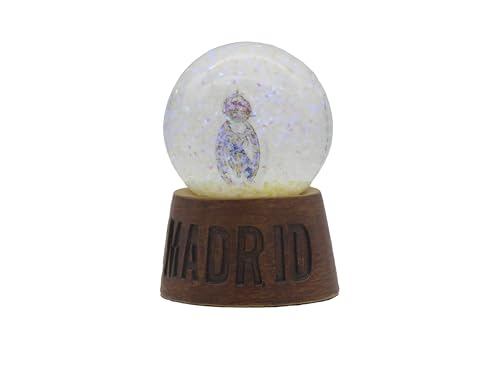 Real Madrid Snow Globe with Crest - Official Licensed Product
