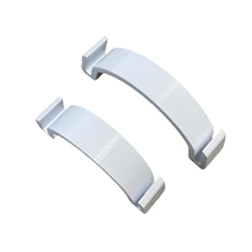 KTD Hat Shaper/Hat Curving Band/Bill Bender/Brim Bender Hat Bender Brim Bender Forming Tool for Perfect Curve Shaper Era Fitted Hat Made in USA - Two (2) Sizes for Custom Adjustable fit White