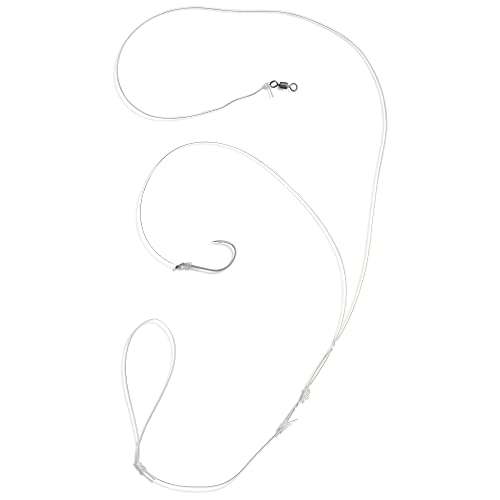 Blackfish Tautog Hook Rig - 3/0 BKK Hook, 60lb Mono - 1 Pack