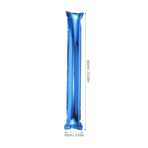 32pcs Blue Inflatable Thunder Sticks - Noise Makers for Sports