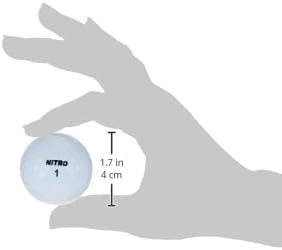 Nitro Golf Balls - High-Durability Performance for Enhanced Distance | 12-Pack