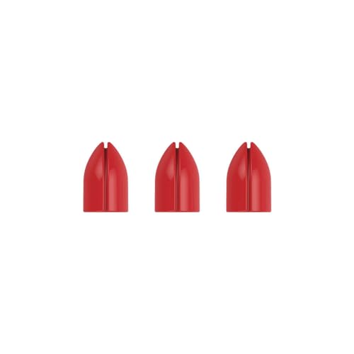 Dart Flight Shell Lock Punch Rings - Red Color