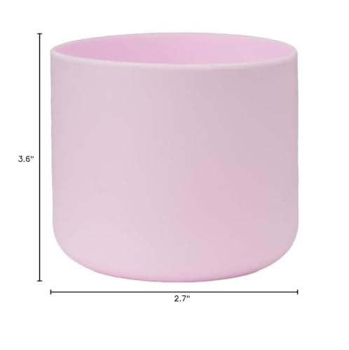 Silicone Water Bottle Boot - Anti-Slip Protective Sleeve for 40 Oz Bottles - Light Pink