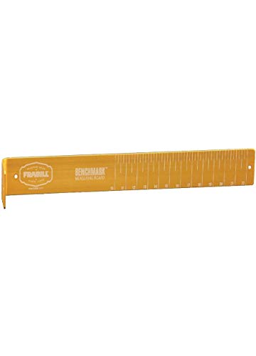 Frabill Bump Board 2.5in.-32in. Fish Measuring Ruler Aluminum Trophy Catch