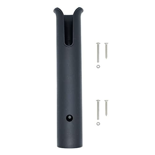 Wall Mounted Fishing Rod Holder - 1 Pole - Black