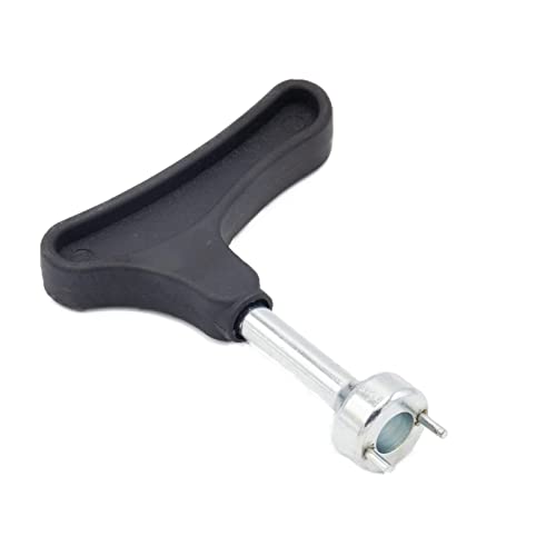Universal 2-Pin Golf Spike Wrench - Ergonomic Cleat Removal Tool - Type 1