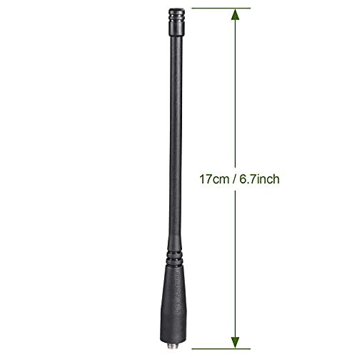Dual Band VHF UHF Ham Radio Antenna - 2-Pack (136-174MHz, 400-470MHz)