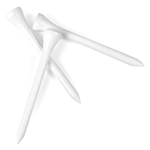 Wooden Golf Tees 3 1/4-Inch - 30-Pack White