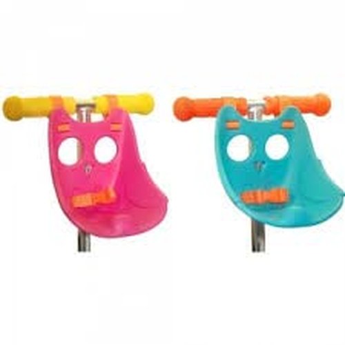 Scootaheadz Owl Scooter Seat – Fun Baby Doll Accessories - Adorable Kids Micro Scooter Accessories - Teddy Carrier for Toddlers - Also Fits Bikes and Trikes - Bike Doll Seat in Aqua Blue