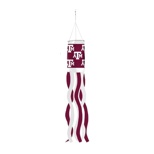 Texas A&M Collegiate Windsock - Weather-Resistant Outdoor Decor