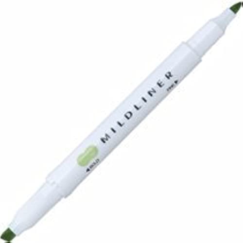 Zebra Highlighter MildLiner - Mild Green, Bold & Fine