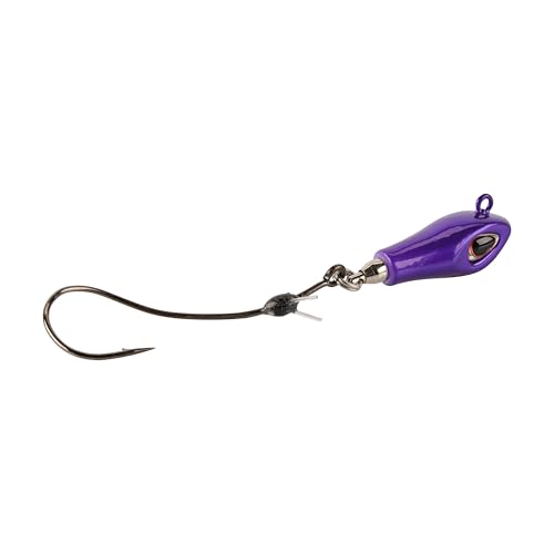 Fishing Jig with Slow-Turn Crawler Presentation - SKOL, 1/2 oz, 1/0 Hook Size