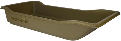 Large Beavertail Sport Sled - Marsh Brown, All-Season Polyethylene