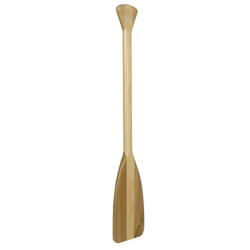 Wooden Canoe Paddle - Ergonomic Grip, 2.5 Feet, Premium Wood