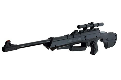 BB Gun Rifle for Adults - .177 Caliber Airgun with Scope, 800 FPS