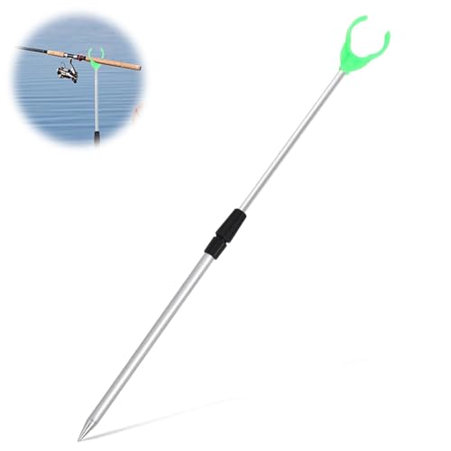 Adjustable Fishing Rod Holder - Telescopic Aluminum Bracket