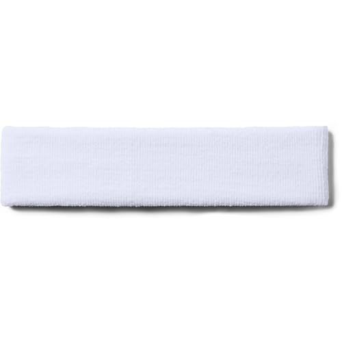 Performance Sweatband for Men - Moisture Wicking Headband - White/Black