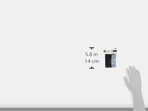 Pro-Matte Black Deck Protectors for Small Cards - 60 Count