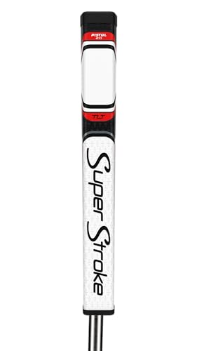SuperStroke Zenergy TLT Off-Axis Golf Putter Grip - Red Pistol 2.0 Right Hand