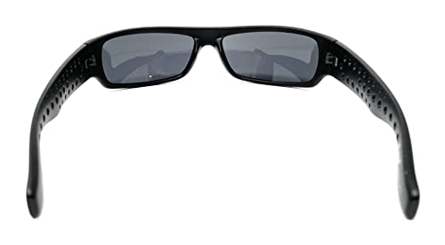 Hardcore Gangster Cholo Sunglasses - Narrow Rectangular Matte Black
