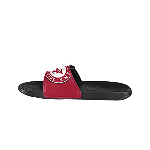 Cropped Big Logo Slides - Alabama Crimson Tide - Size L 11-12