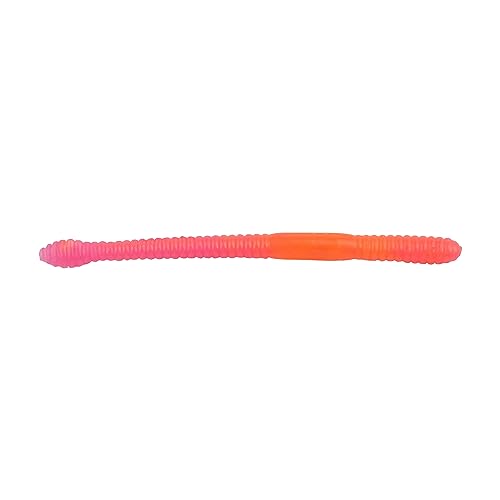 Floating Steelhead Worm Fishing Bait - 4" Sherbet