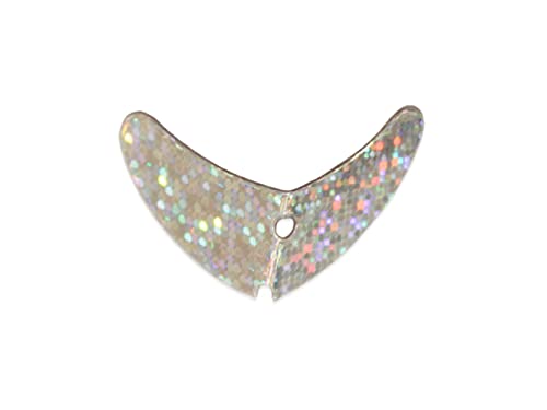 Smile Blade Lure - Hot Pink Sparkle, 5-Pack Assorted Sizes