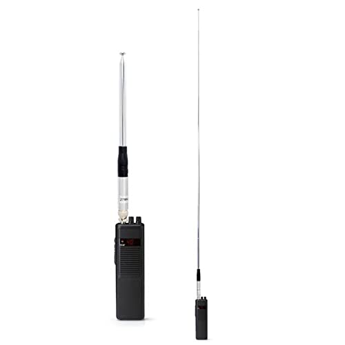 UAYESOK ROD130 Telescopic 27MHz CB Antenna with BNC Connector - Signal Boost