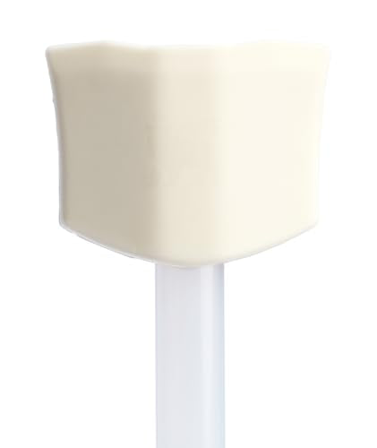 Ergonomic Straw Topper - 2-Pack Cream Silicone for Tumblers