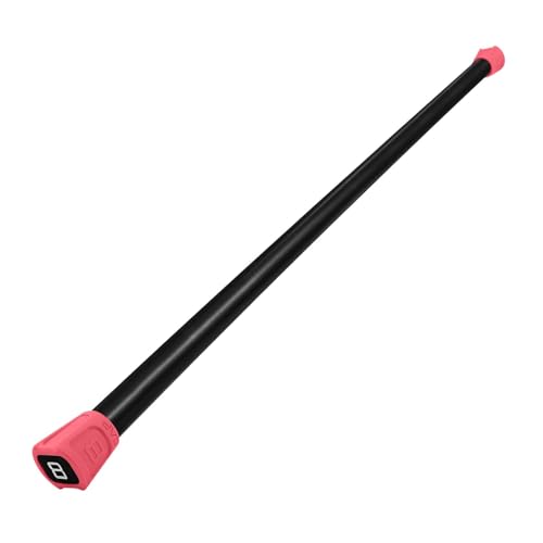 CAP Barbell 8 lb Red Weighted Workout Bar - Fitness & Strength Training Equipment