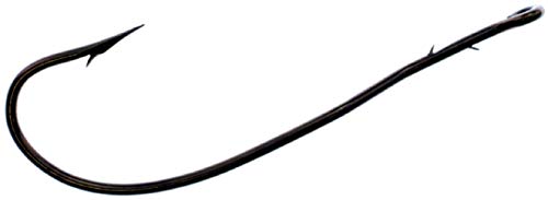 Fishing Hooks - Bass Worm Hooks Size 1 - Shadow Image