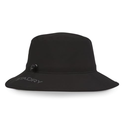 Titleist Men's Waterproof Bucket Hat - One Size Black/Charcoal