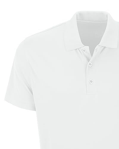 Moisture Wicking Men's Polo - Mississippi State Bulldogs, Medium