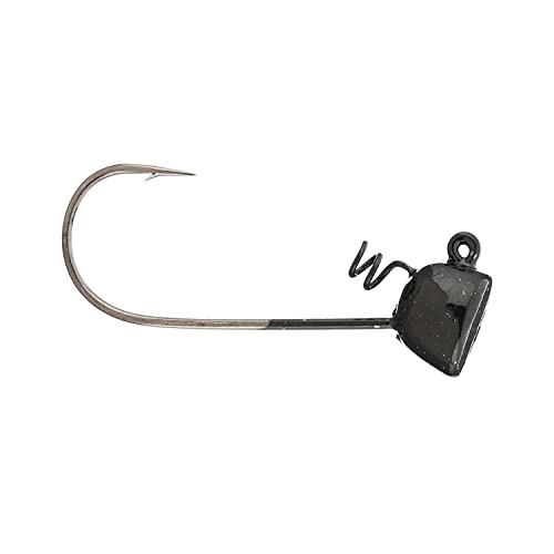 Spot Remover Pro Model Jig Head - Heavy-Duty Spring, Black, 1/4 oz - 5 Pack