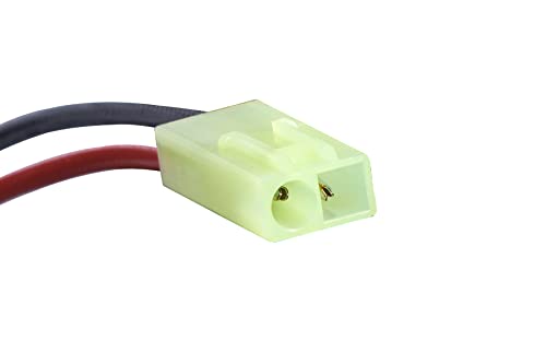 9.6V 1600mAh NiMH Airsoft Battery with Dean T Plug - Nunchuck