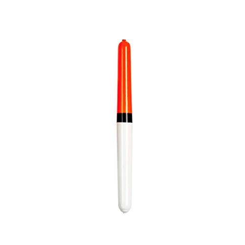 High Visibility Weighted Pole Floats - 9-Inch Red/White