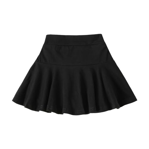 Neutocd Toddler Girl Skirts & Skorts 2-3T Black Elastic Pleated Casual Shorts