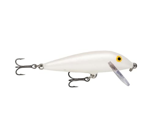 Countdown Minnow Lure - Silver - 2-3/4" Length for Trout, Bass, Walleye