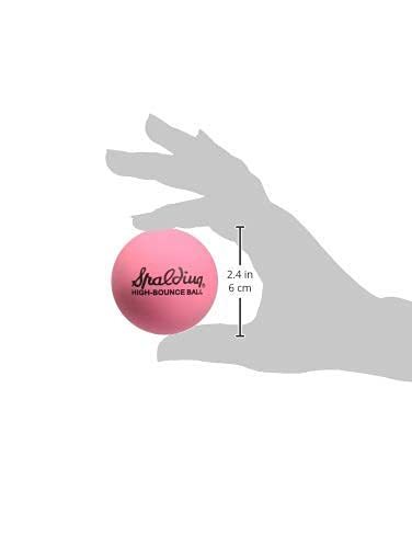 Spaldeen High-Bounce Rubber Ball for Basketball Training and Hand-Eye Skills