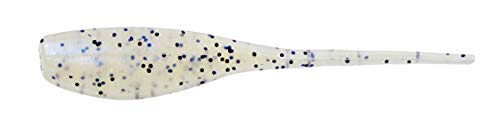 Baby Shad Soft Plastic Crappie Bait - 2 Inch - Monkey Milk - 18 Pack
