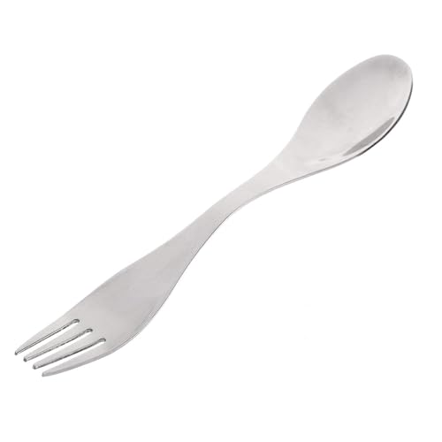 Metal Steel Spork - Durable and Versatile Eating Utensil