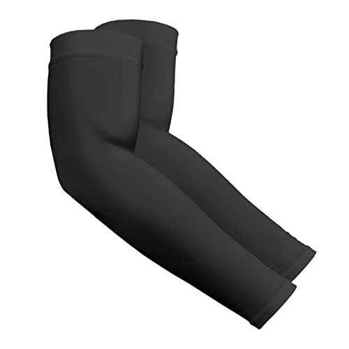 Cooling Sports Arm Sleeve UPF 50 - Black for Men & Women