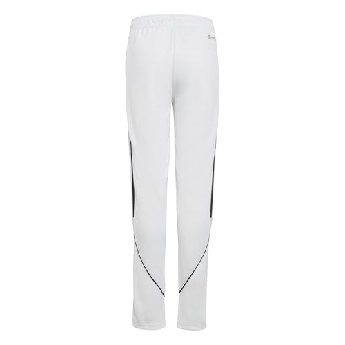 Tiro 23 League Track Pants for Girls - Large, White