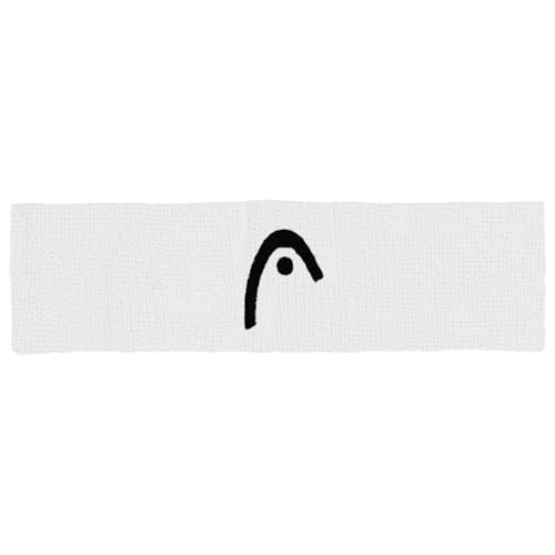 Performance Tennis Headband - Sweat Absorption - White
